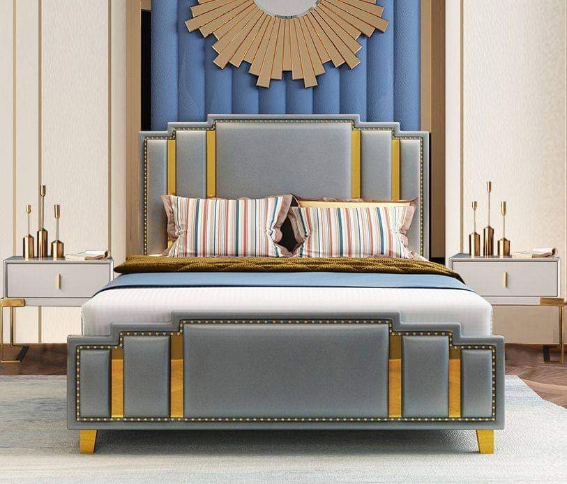 Aria Gold Trim Bed